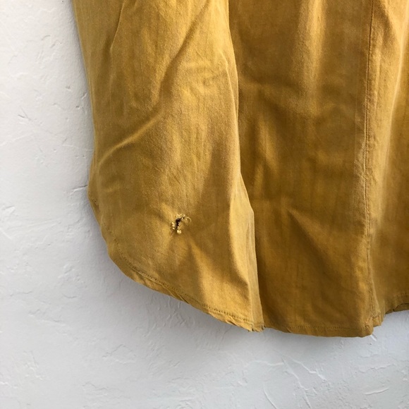 Vintage Mustard Yellow Dress - Picture 7 of 7